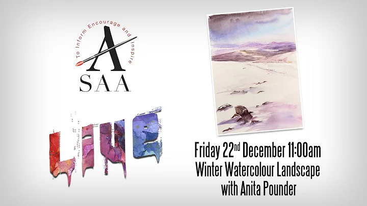 SAA LIVE - Winter Watercolour Landscape with Anita...