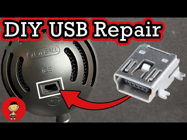 Fixing a Broken USB Port with Basic Tools - YouTube