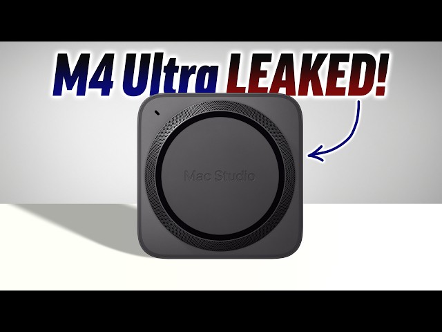 Mac Studio 2024 Leaks - NEW M4 Ultra chip to KILL AMD u0026 Intel?! class=