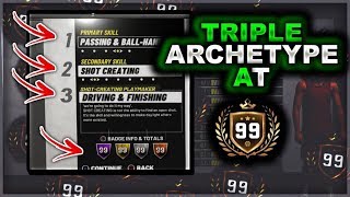 BUILDS that BECOME TRIPLE ARCHETYPES at 99 OVERALL in NBA2K19 BUILDS that BECOME TRIPLE ARCHETYPES at 99 OVERALL in NBA2K19