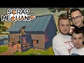 ATAK NA NASZĄ BAZĘ 😱 WESOŁY ODCINEK - MAMY DACH NAD GŁOWĄ!  ✔ SCRAP MECHANIC [SURVIVAL] MP #49 PL