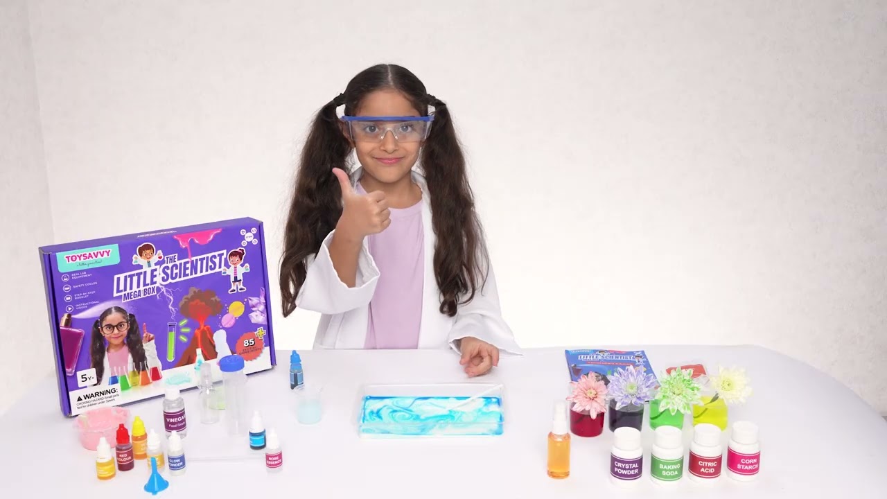 Discover Exciting Science Experiments in The Little Scientist Mega Box | ToySavvy