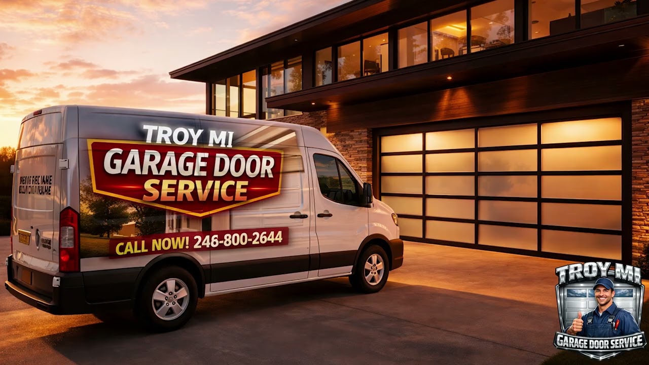 Troy MI Garage Door Service 🚪 Same-Day Repairs | Broken Springs, Cables & Openers