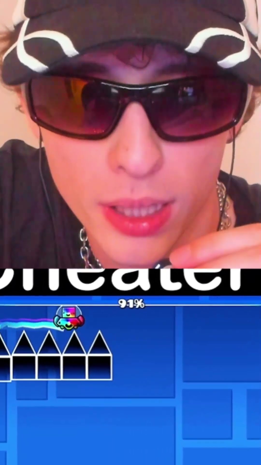 HACKER en GEOMETRY DASH??