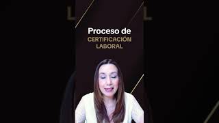 🤔 ¿Qué es el proceso de CERTIFICACIÓN LABORAL? • PERM • Residencia por empleo