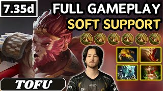 11400 AVG MMR - Tofu MONKEY KING Soft Support Gameplay 26 ASSISTS - Dota 2 Full Match Gameplay screenshot 4