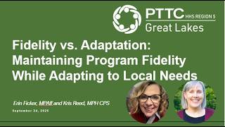 Fidelity vs. Adaptation: Maintaining Program Fidelity While Adapting to Local Needs