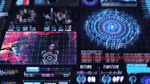 Sci fi Interface HUD After Effects Template