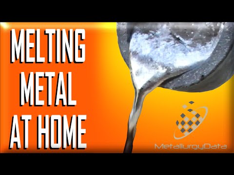 Video: How To Melt Metal