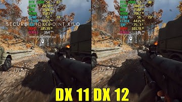 Battlefield V  DX 11 vs DX 12