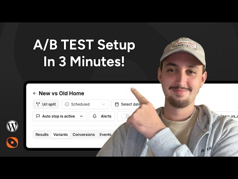 Set Up A/B Test On Your WordPress Site IN 3 MINUTES!