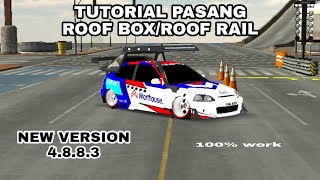 HOW TO INSTALL ROOF BOX/ROOF RAIL || CAR PARKING MULTIPLAYER 4.8.8.3