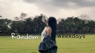 Weekly vlog ~ eating, cleaning, being productive, going to UNI for work.