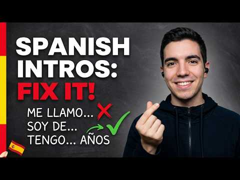 You’re Introducing Yourself WRONG in Spanish… Fix It! 👋