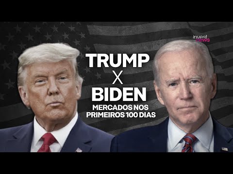 Trump x Biden: bolsas dos EUA nos 100 primeiros dias de governo