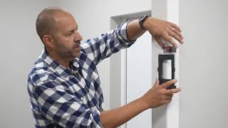 How to Install a Door Hinge  How to Cut a Door Hinge and Hang the Door