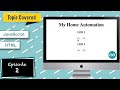 Home Automation via HTML page on ESP32 or NodeMCU board