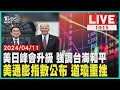 美日峰會升級 強調台海和平 美通膨指數加劇 道瓊重挫 LIVE