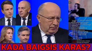 Kada ir kaip baigsis karas Ukrainoj? | Karalius Reaguoja