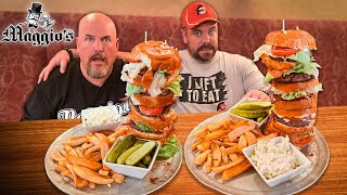 Over 350 People Have Failed Maggio's Big Beefy Burger Challenge near Philadelphia, Pennsylvania!!