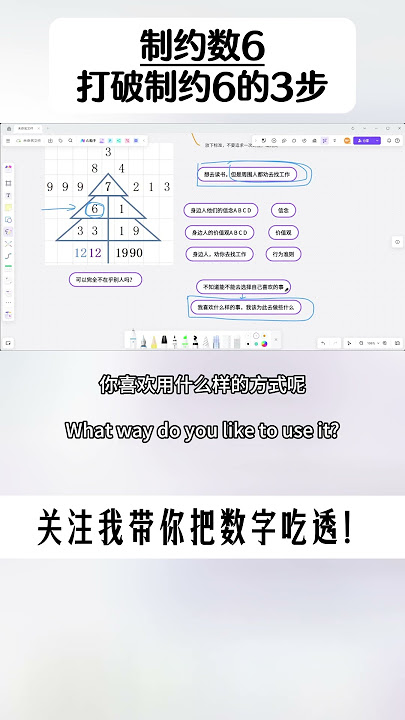 【数字心理学】打破制约数字的3步法则！#联合码解读  #生命数字  #数字心理学  #制约数字  #联合码解读