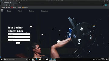 How To Make A Fitness Website Using HTML And CSS | Step by step tutorial | Website Design