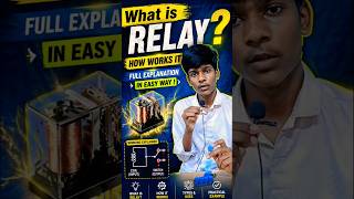 What is Relay? How it Works | Full Explanation in Easy Way ⚡#relay #electronics #electrical #how