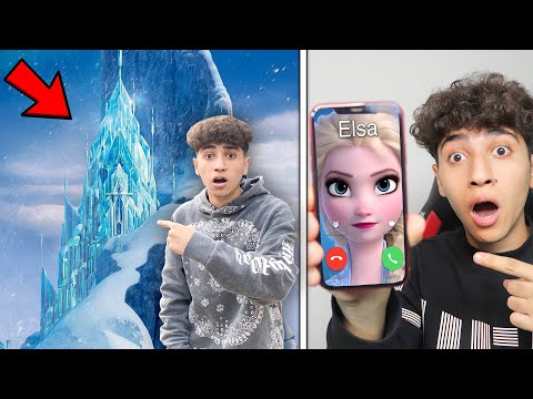 ELSA 'NIN BUZDAN SARAYINA GİTTİK !! (ELSA FROZEN) *Gerçek*