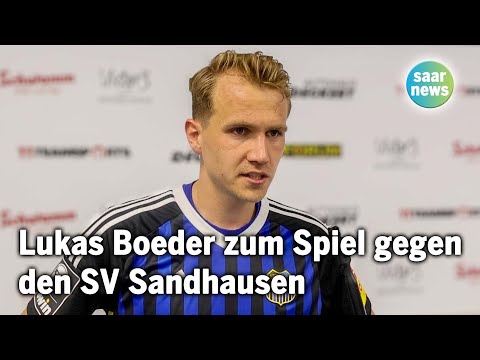 Lukas Boeder zum Spiel gegen den SV Sandhausen