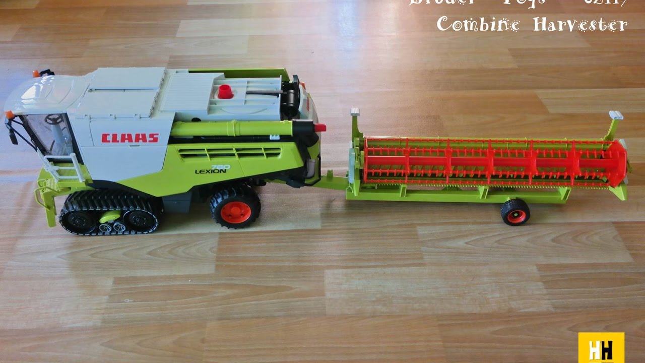 【EP 29】Bruder Toys - 02119 - Farm Vehicle - Combine Harvester - 名牌割稻机玩具