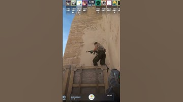 CS2 Mirage Zeus in ramp and attempt to knife