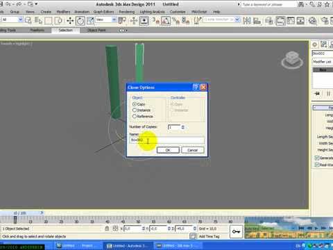 3D Studio Max Tutorial - Animation With Parameter