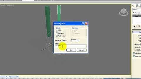 3D Studio Max Tutorial - Animation With Parameter