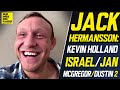 Jack Hermansson Expects to be "Annoyed" By Kevin Holland, Predicts Israel Adesanya vs Jan Blachowicz