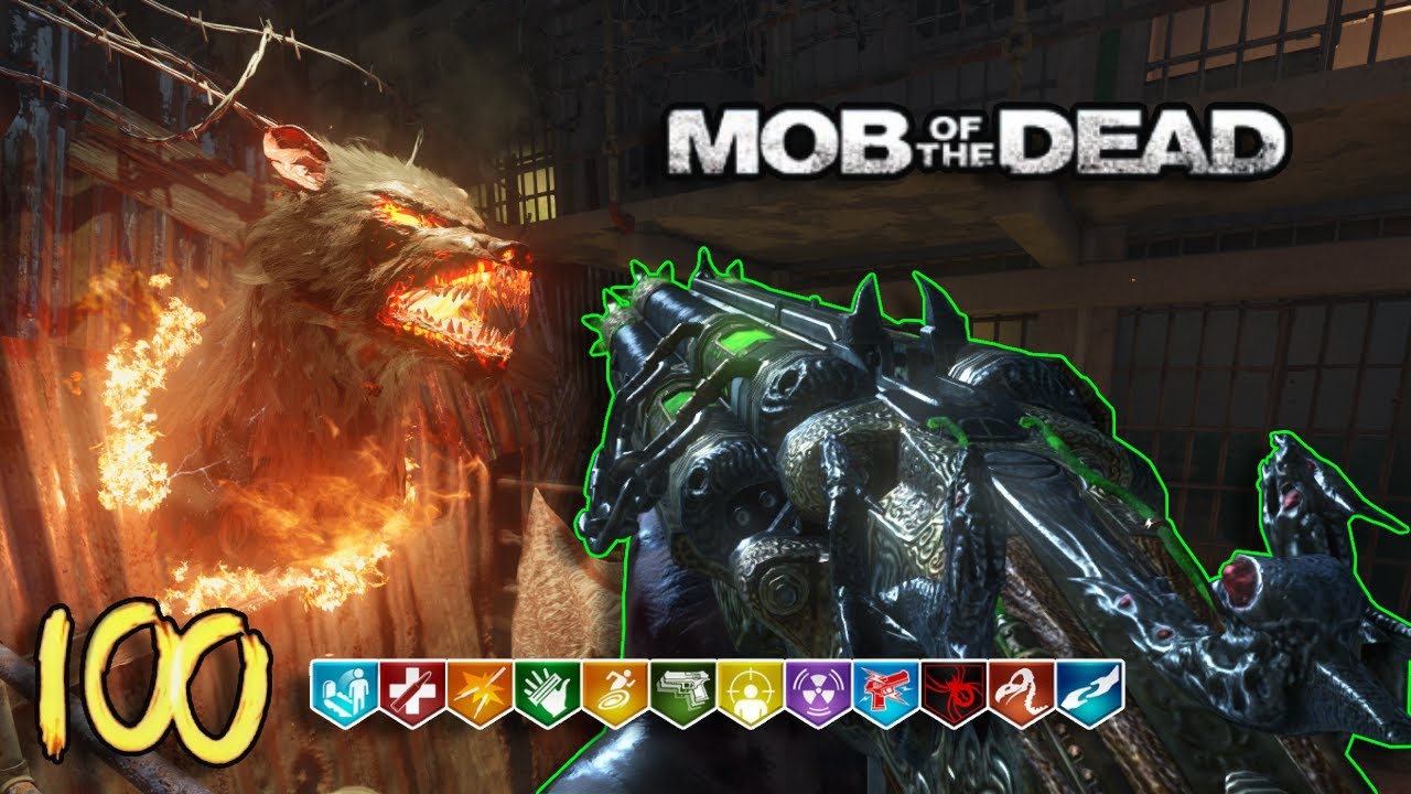 PLAYING MOB OF THE DEAD REMASTER (Call of Duty Black Ops 3 Zombies ...