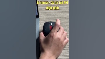 😱 Still Staring at a Blank PPT? This AI Mouse Makes It in 3 SECONDS (3 Hours? Bye!) 🖱️