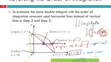 Double integrals over nonrectangular region (part 1)