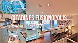 “SINGAPORE VLOG” Episode 35: CITADINES Fusionopolis Singapore Room Tour