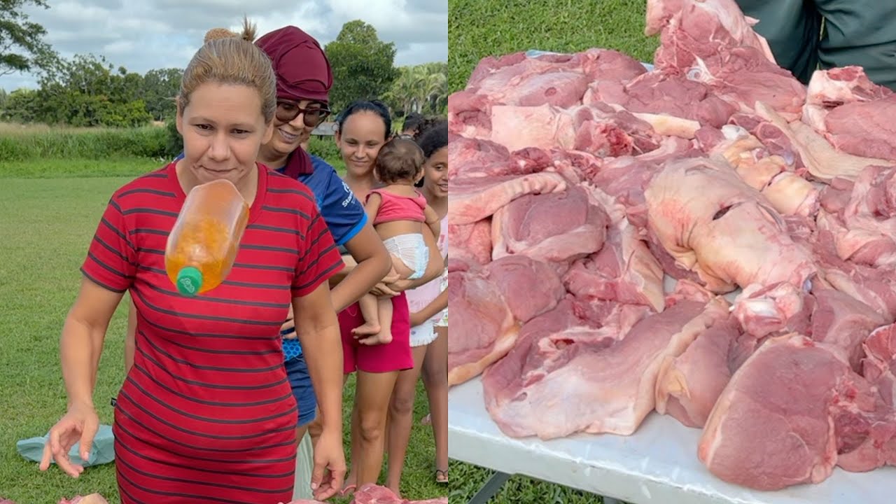 DESAFIO DO INTERIOR: Acerte a Garrafa e Ganhe CARNE DE PORCO!