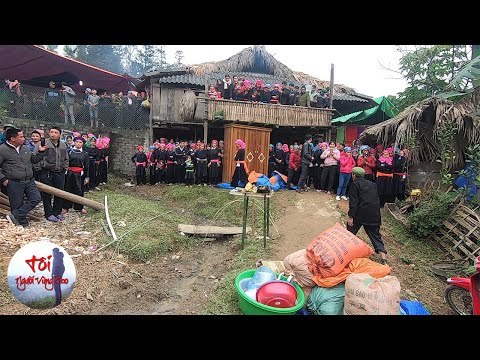 Phong tục rước dâu vô cùng kỳ lạ tại đám cưới người tày ở Bản Liền Bắc Hà Lào Cai | Tay Wedding