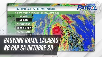 Bagyong Ramil lalabas ng PAR sa Oktubre 20 | TV Patrol