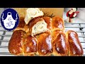 Fluffige Rosinenbrötchen / Milchbrötchen so weich und lecker, von Kalinkas Küche