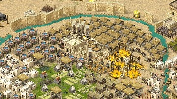 3v3 Skirmish Multiplayer Gameplay | Stronghold Crusader Definitive Edition