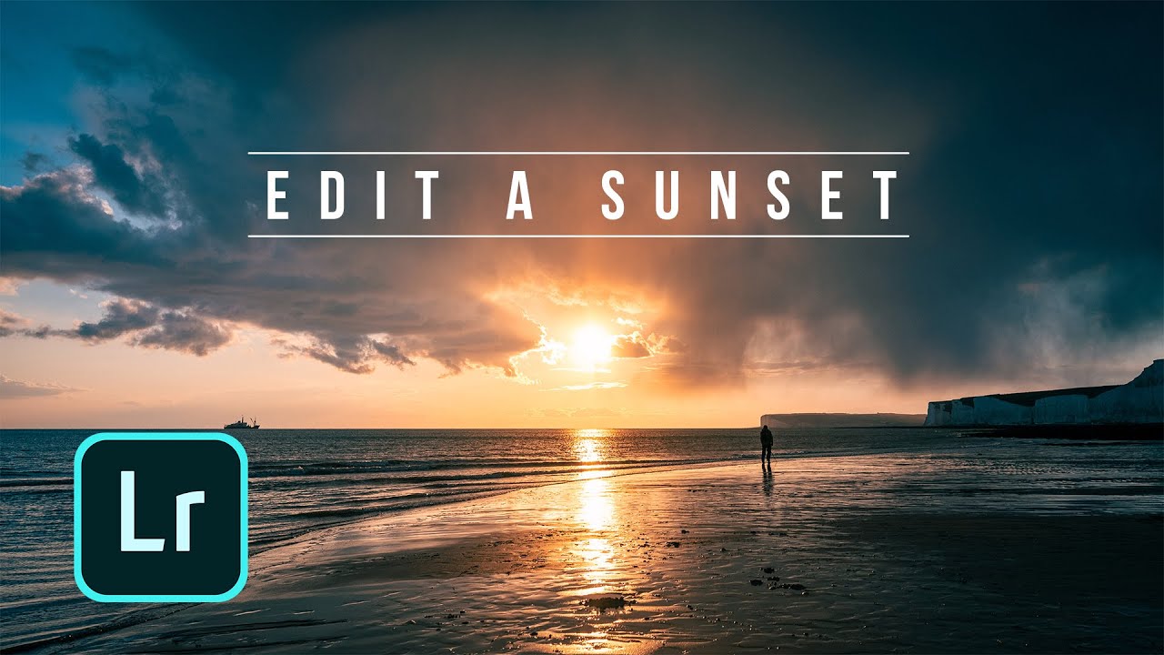 Editing a Sunset in Lightroom | Tutorial Tuesday - YouTube