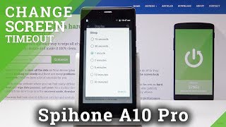 How to Change Screen Timeout in Spiphone A10 Pro - Display Settings screenshot 3