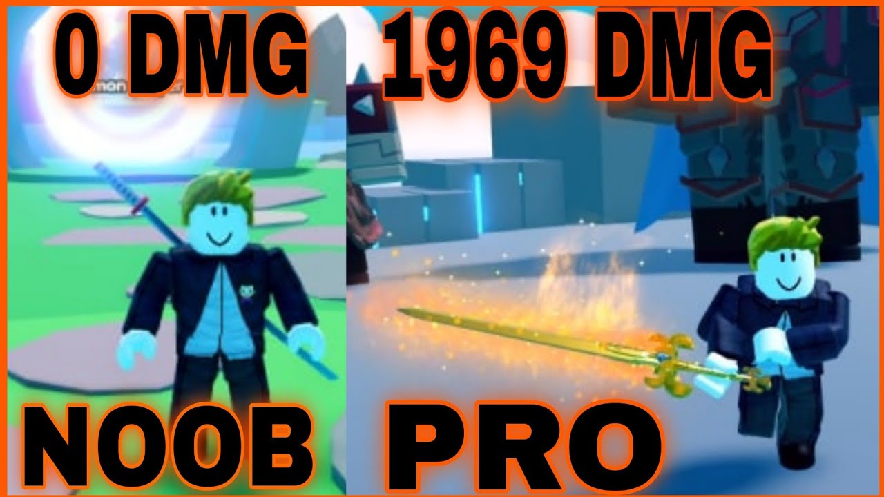 Noob To Pro!!! Unlock All Sword And Got 1969 DMG In Anime Artifacts ...