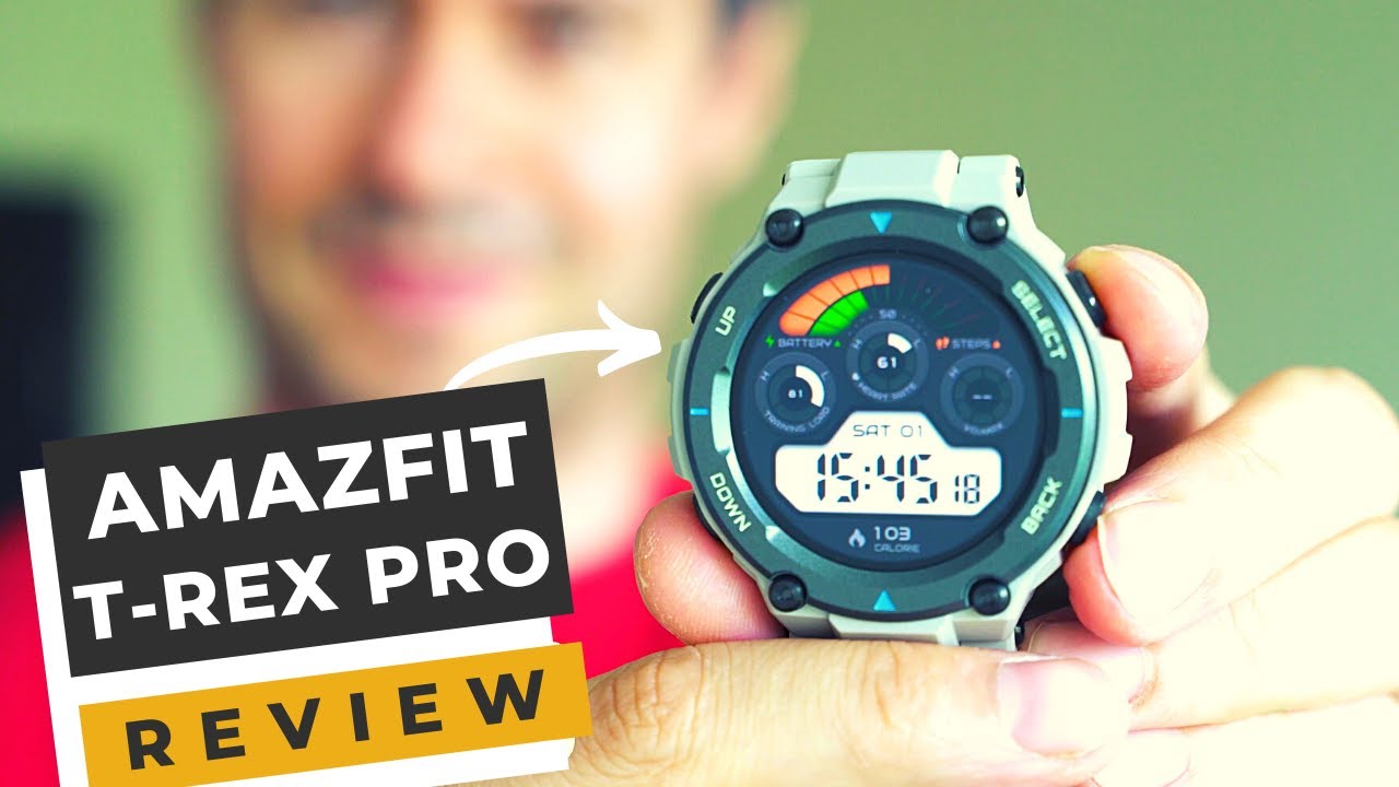 Amazfit T Rex Pro smartwatch review - The Gadgeteer