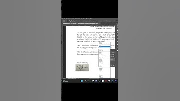 Quick and Easy E-Signature Tutorial #shorts #esignature #photoshop