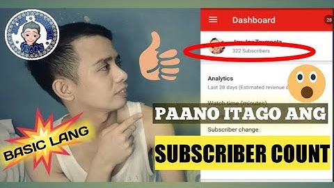 Paano itago ang Subscriber Count? | How to hide Subcriber Count? | Tagalog Tutorial