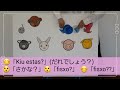 【第96回 九州エスペラント大会(熊本)】【第94回 九州エスペラント大会 (福岡)】　パネルシアター『まんまるさん』　Titolo estas "Manmaru-san"